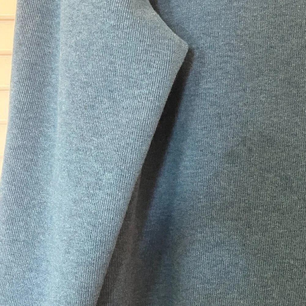 Polo Ralph Lauren blue quarter-zip pullover men cotton large